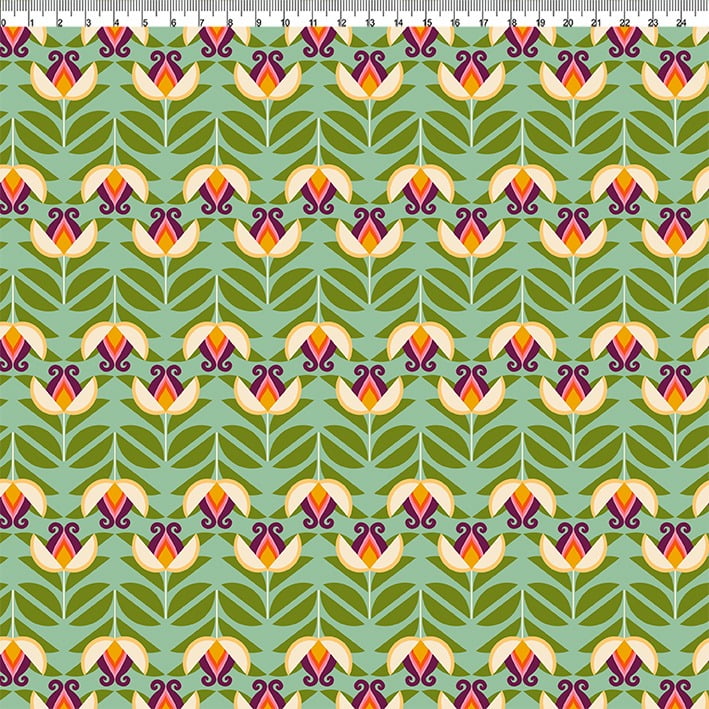 TECIDO TRICOLINE ESTAMPADO BRINCO DE PRINCESA AFONSO FRANCO retalho 50x75 cm