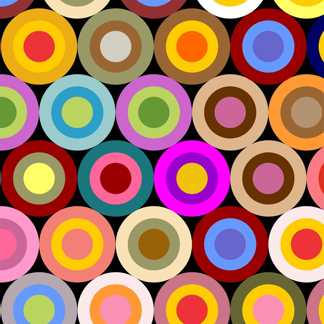 Uma coleção de bolas coloridas para o jogo.