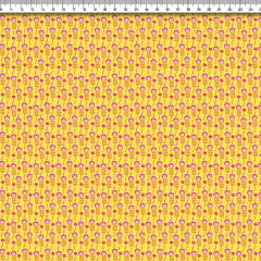 TECIDO TRICOLINE ESTAMPADO FLORAL MURIETY AFONSO FRANCO retalho 50x75 cm