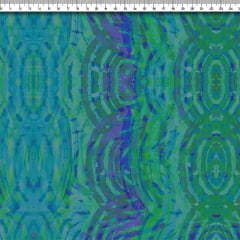 TECIDO TRICOLINE ESTAMPADO ALQUIMIA AZUL AFONSO FRANCO retalho 50x75 cm