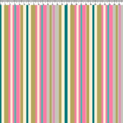 TECIDO TRICOLINE ESTAMPADO LISTRADO TERNURA AFONSO FRANCO retalho 50x75 cm