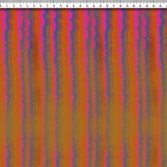 TECIDO TRICOLINE ESTAMPADO LISTRADO ZEZÉ AFONSO FRANCO retalho 50x75cm