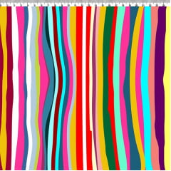 TECIDO TRICOLINE ESTAMPADO LISTRADO ONDAS AFONSO FRANCO retalho 50 cm x 75 cm TECIDO TRICOLINE ESTAMPADO LISTRADO ONDAS AFONSO FRANCO retalho 50 cm x 75 cm