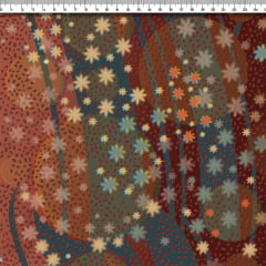 TECIDO LINHO MISTO ESTAMPADO AKIRA AFONSO FRANCO