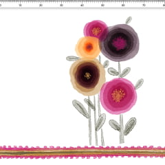 TECIDO VISCOLINHO ESTAMPADO CAPRI AFONSO FRANCO