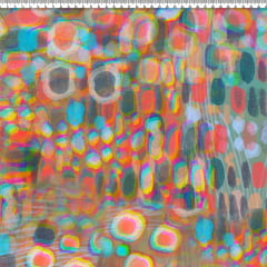 TECIDO VISCOLINHO ESTAMPADO SYNAPSE AFONSO FRANCO