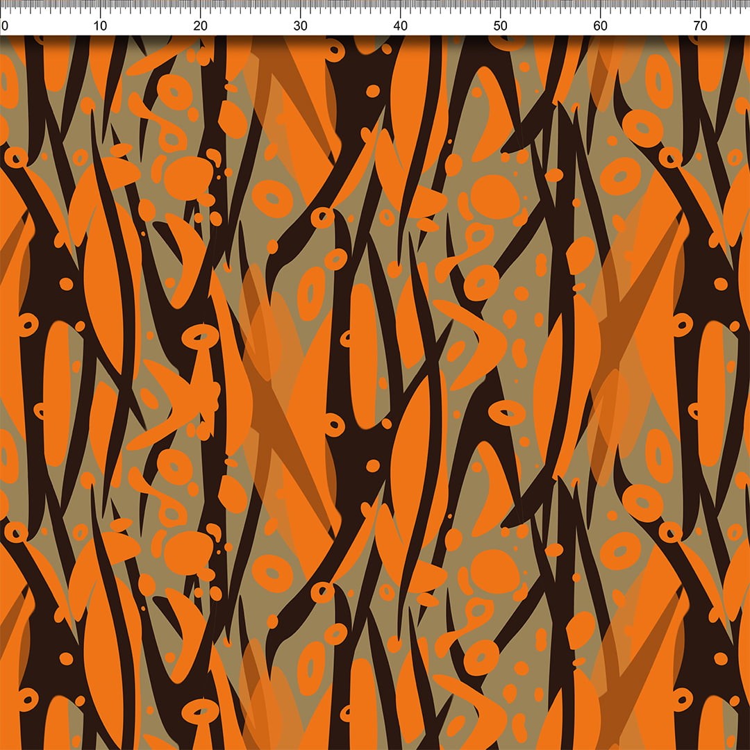 TECIDO VISCOLINHO ESTAMPADO VERA AFONSO FRANCO